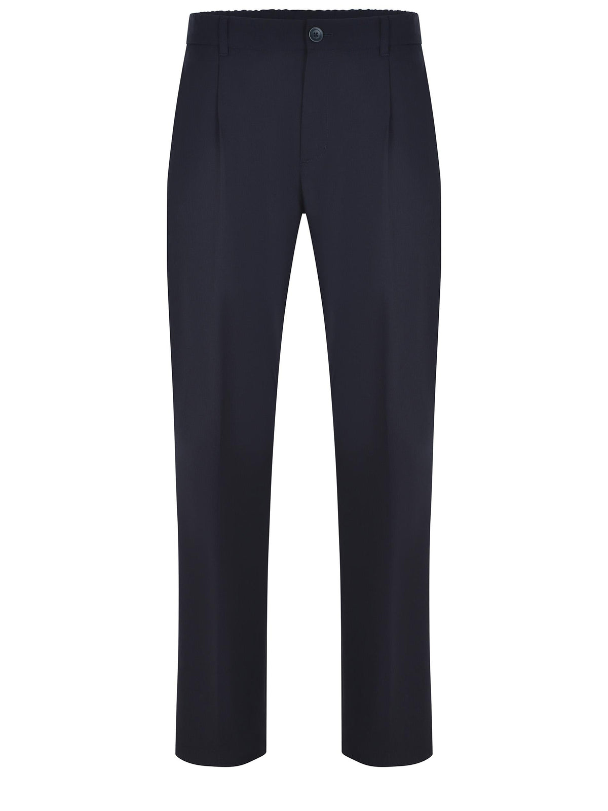 HERNO Trousers PT000163 12808-9200 Midnight blue