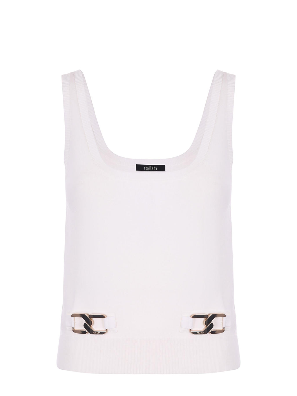 RELISH Tank Tops 2067007 MILK White