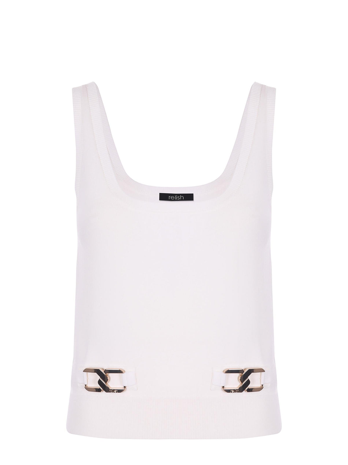 RELISH Tank Tops 2067007 MILK White