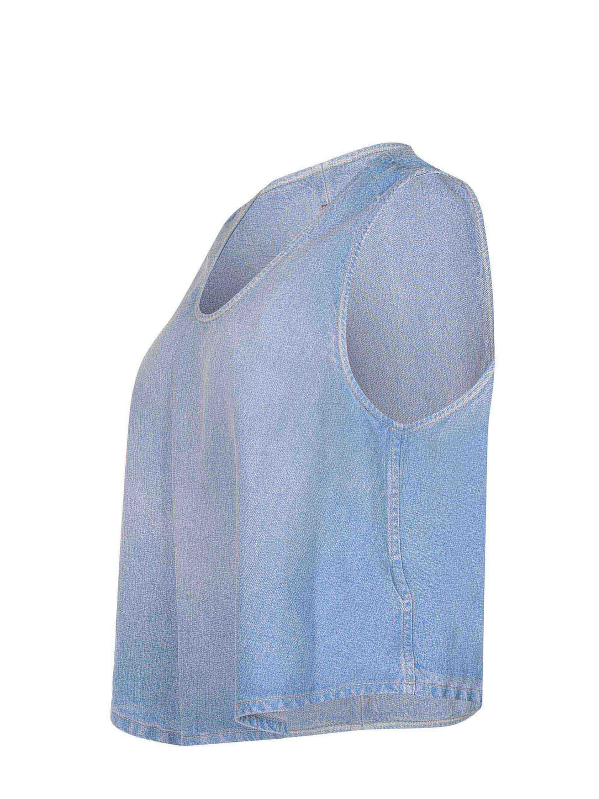 DONDUP Top DC454-DF0266D MC6-800 Denim