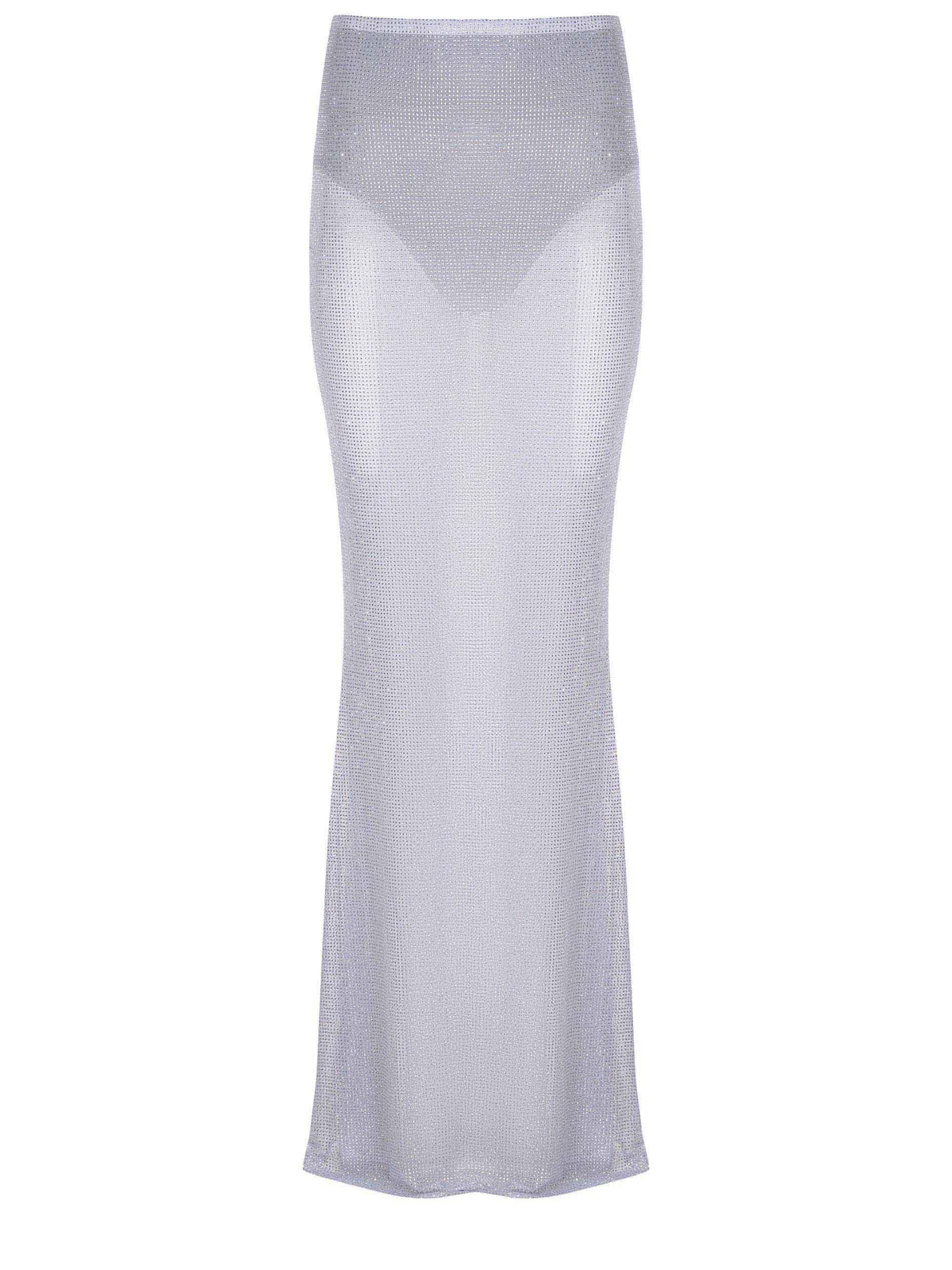 TWENTY FOURHAITCH Skirts A0089-NEW ISTANBUL SILVER Silver