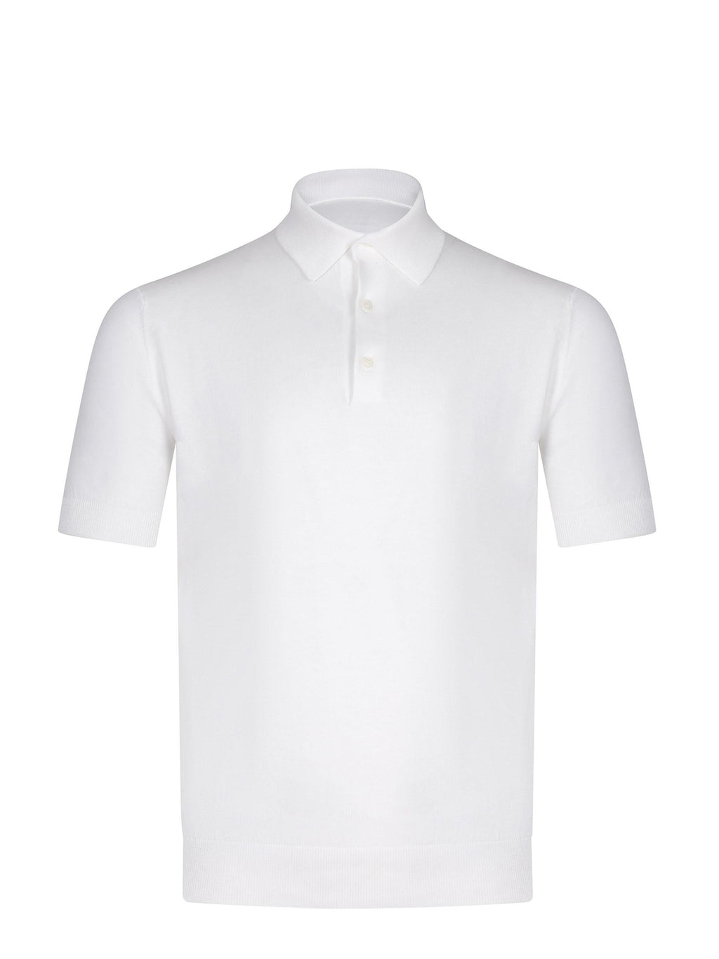 FILIPPO DE LAURENTIS Polo PL1MC SU12R-005 White