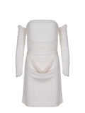 ROTATE Dresses 115789857 BCR716-857 Cream