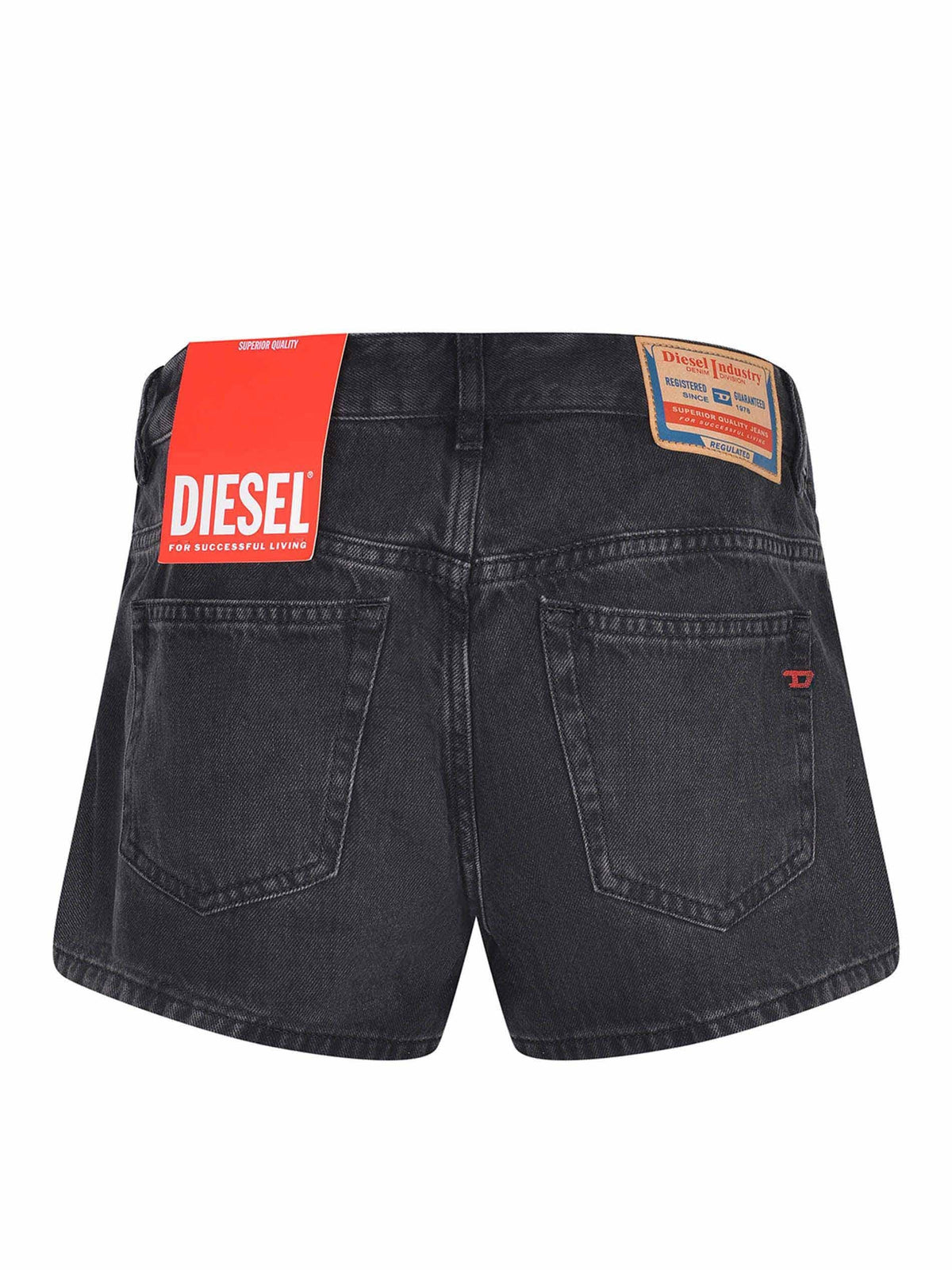 DIESEL Shorts A20654 068KE-02 Black denim