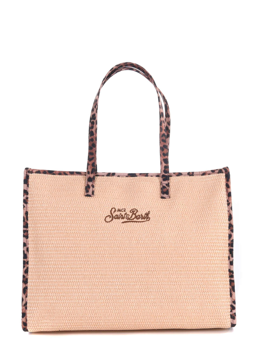 MC2 SAINT BARTH Bags VIV0007 00369L Beige/Leopard print