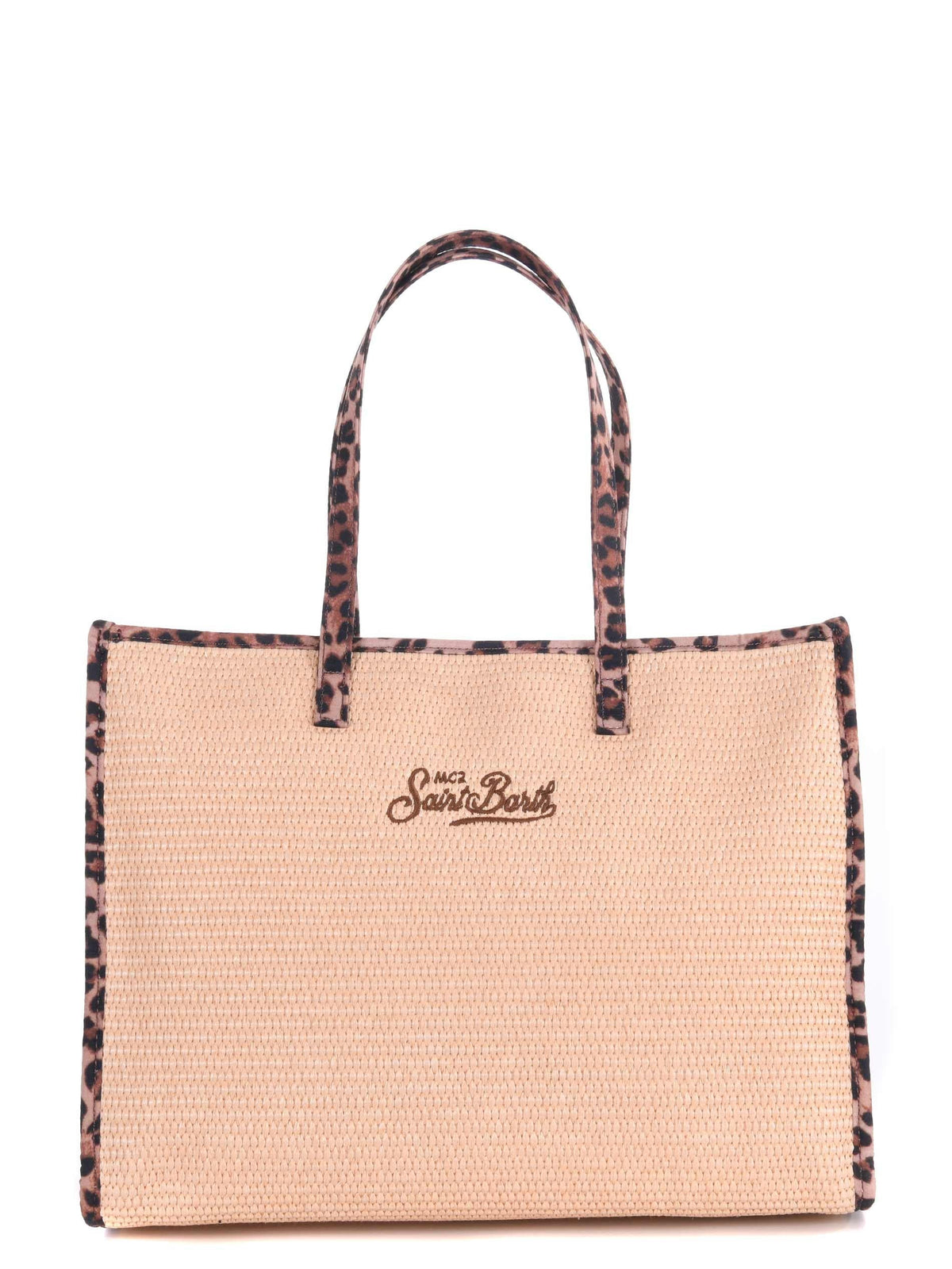 MC2 SAINT BARTH Bags VIV0007 00369L Beige/Leopard print
