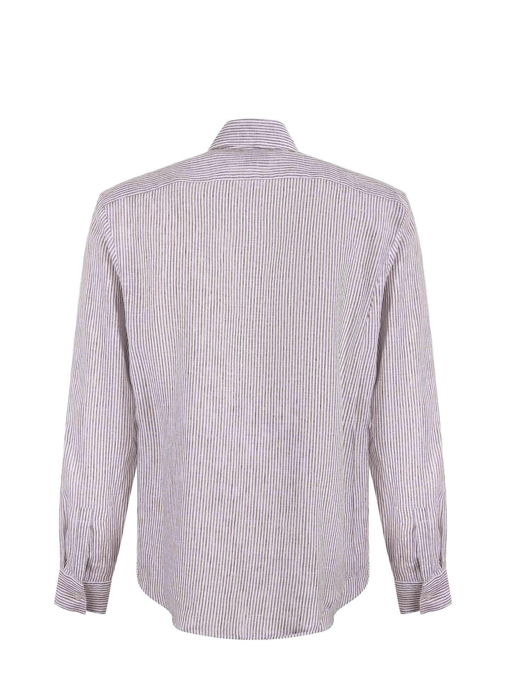 XACUS Shirts 112 21273-005 Brown/white