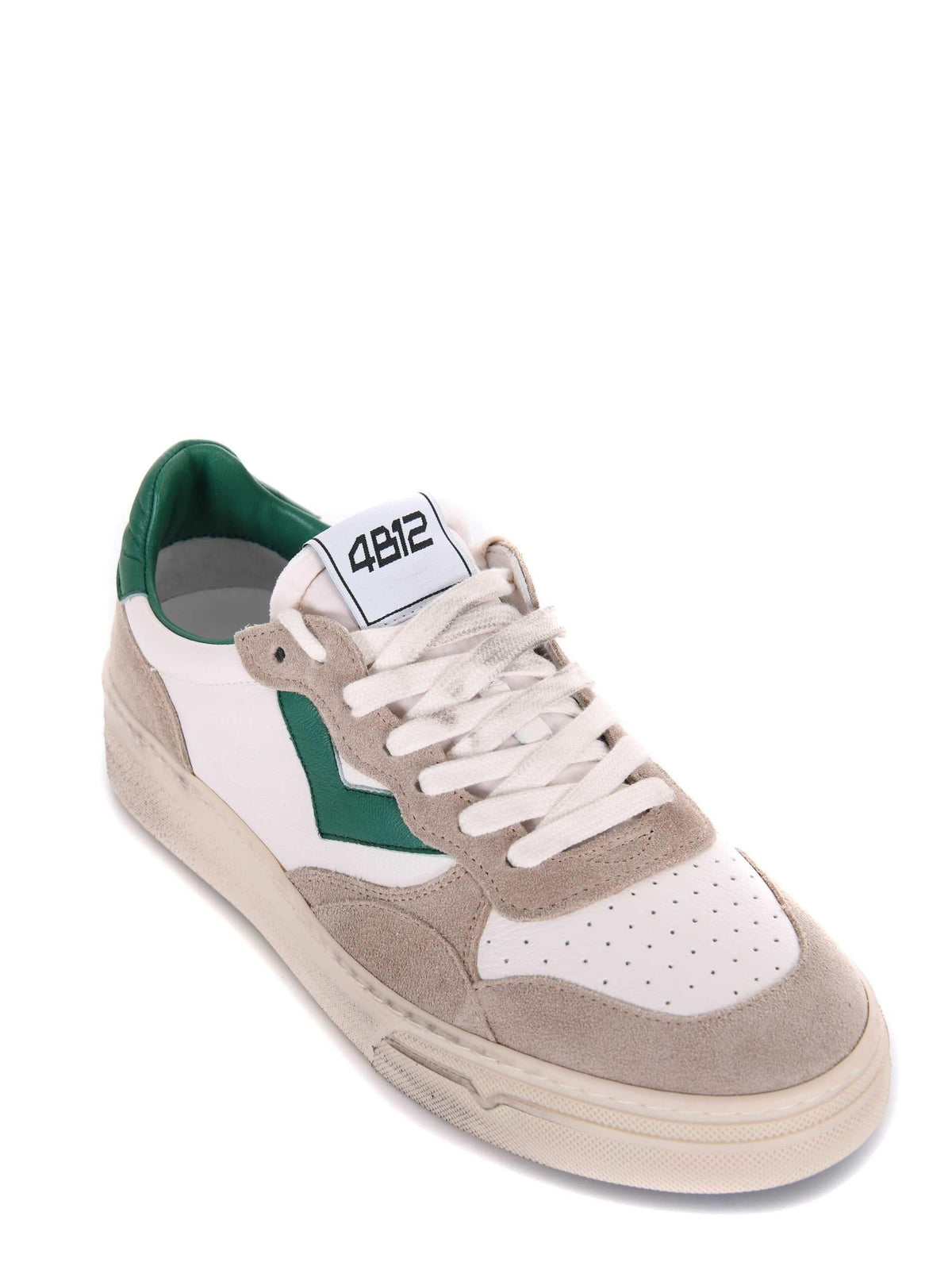 4B12 Sneakers HYPER U3004 Beige/green