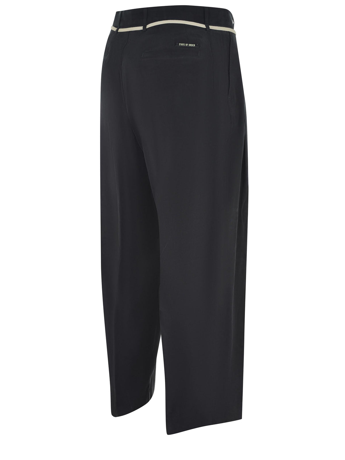 STATE OF ORDER Trousers SP26038 D001 Black