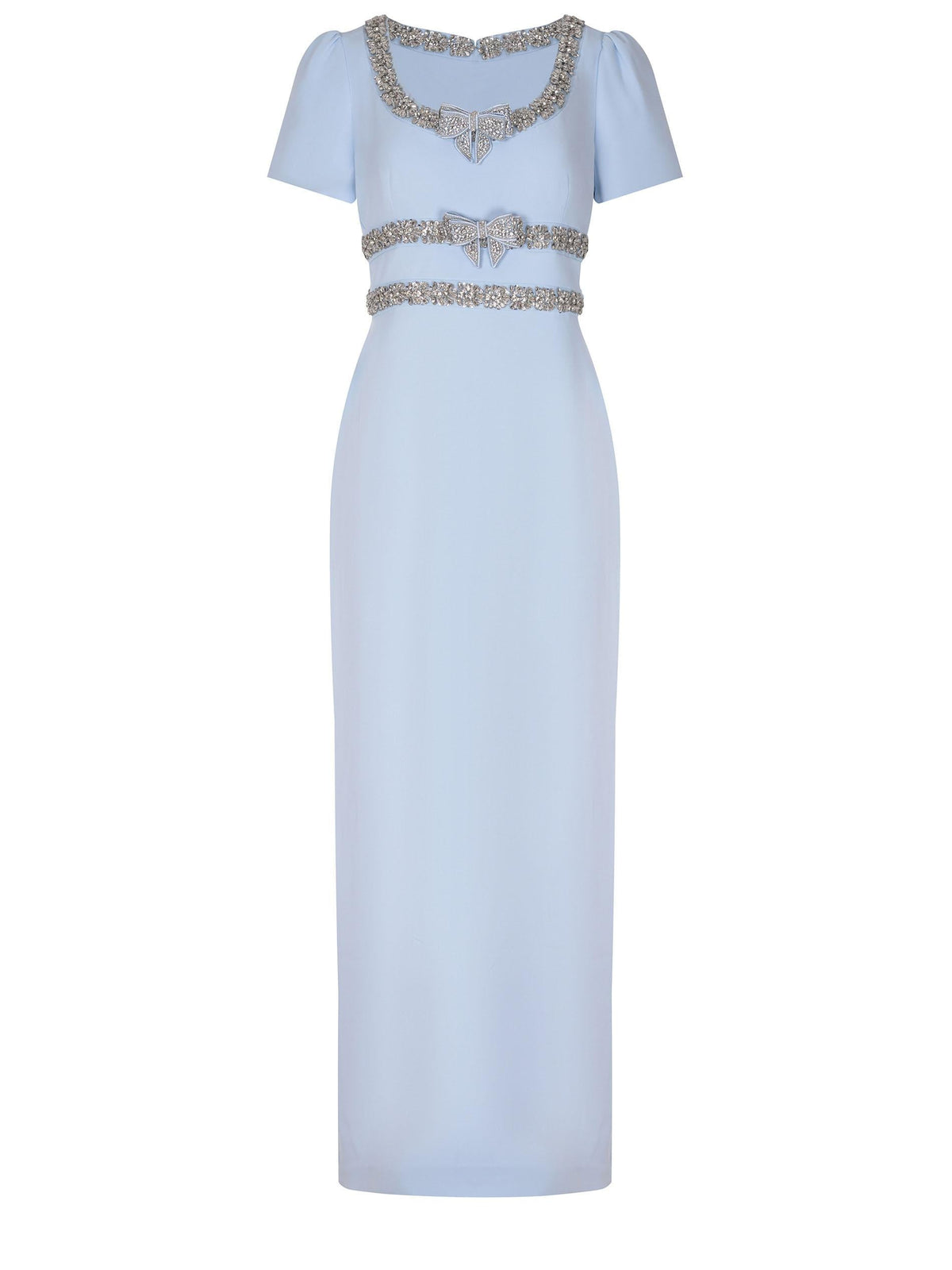 SELF-PORTRAIT Dresses SS26-201X Sky Blue