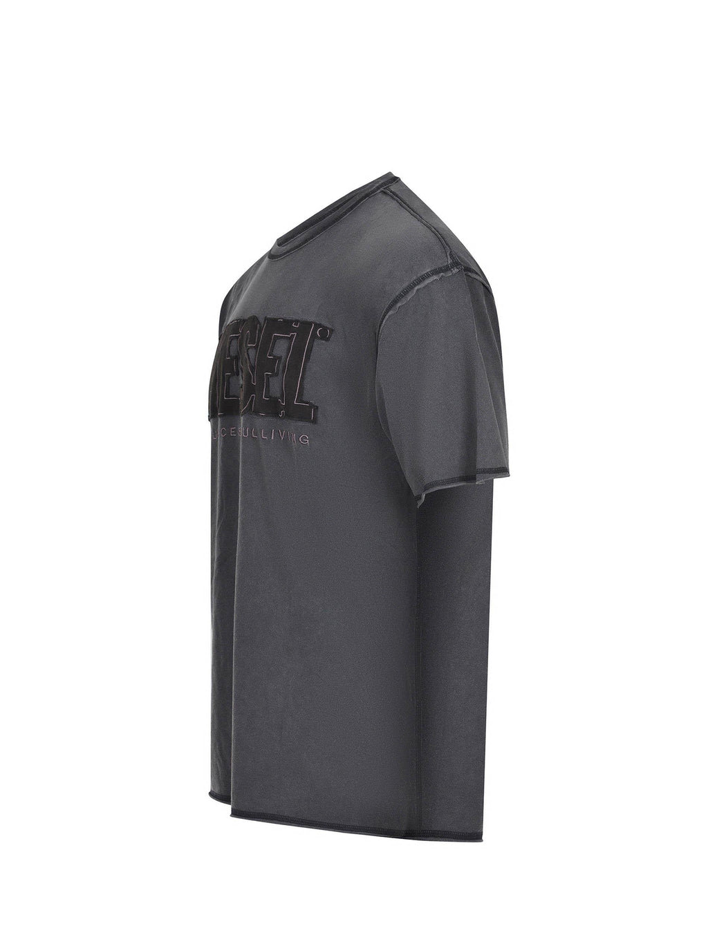 DIESEL T-shirt A21041 0KMAH-9XX Anthracite Grey
