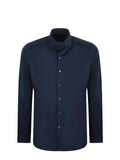 FAY Shirts NCMA152259S ORMU807 Dark blue