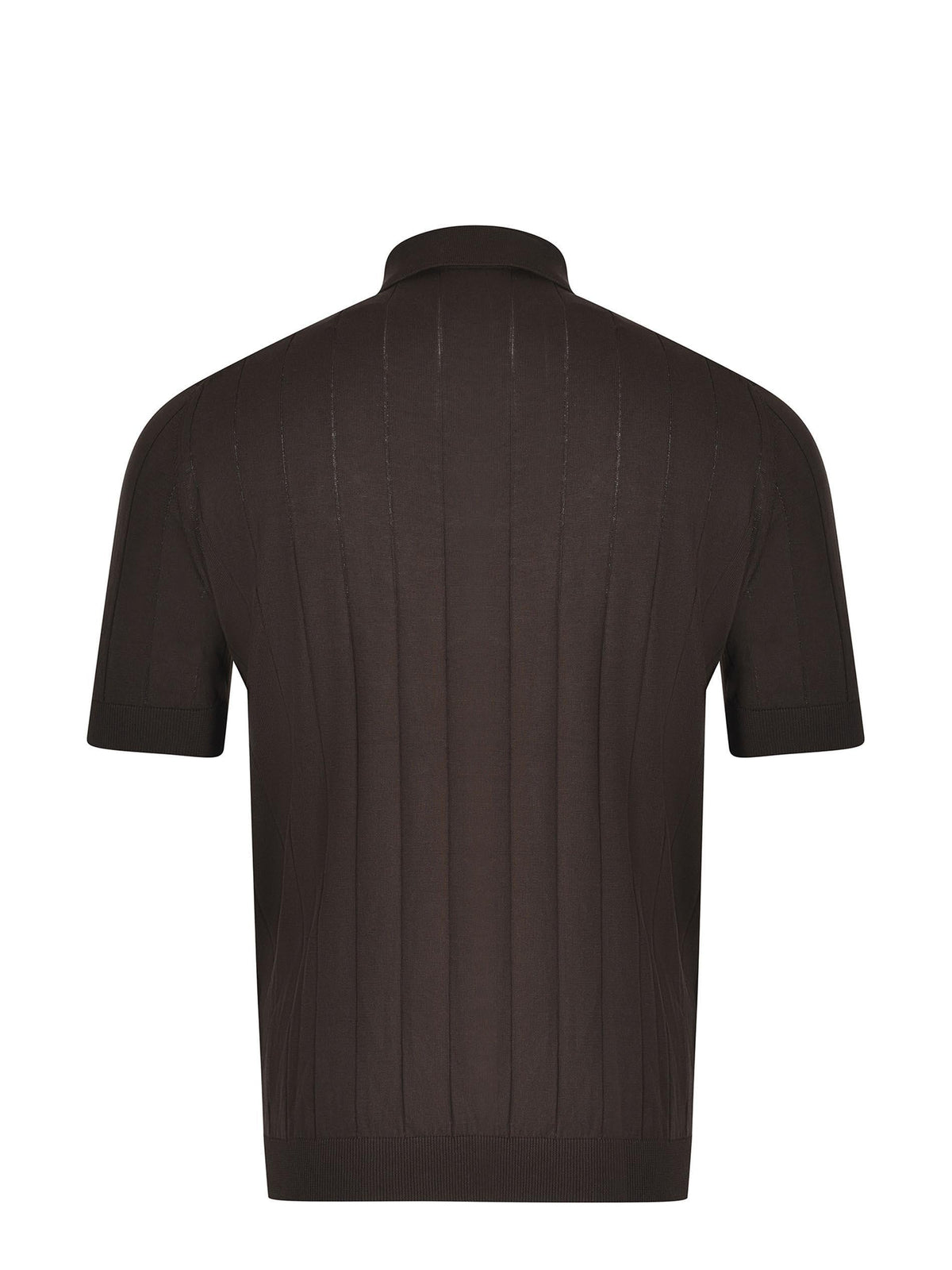 FILIPPO DE LAURENTIS Polo PL1MC CR14C-190 Dark brown