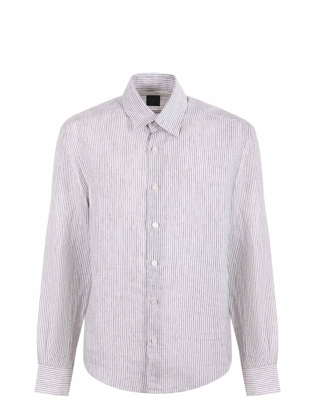 XACUS Shirts 112 21273-004 Military green/White