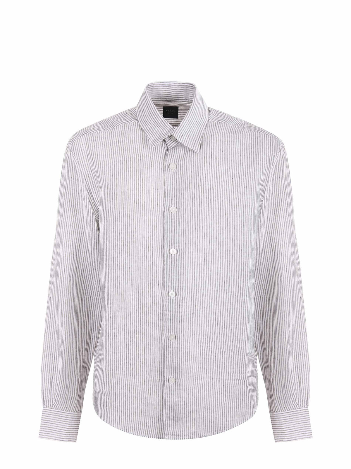 XACUS Shirts 112 21273-004 Military green/White