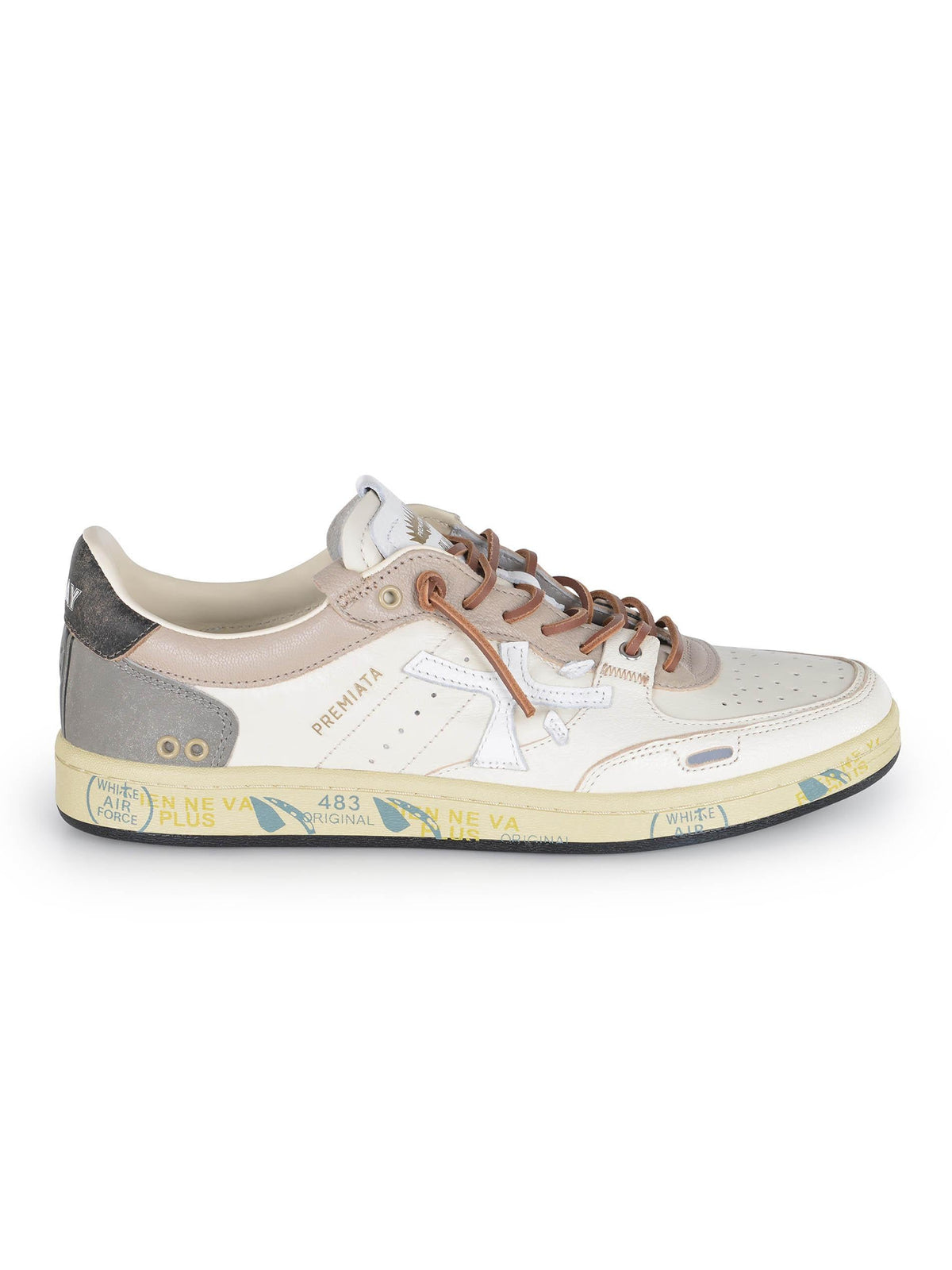 PREMIATA Sneakers BSKTCLAY 8163 White
