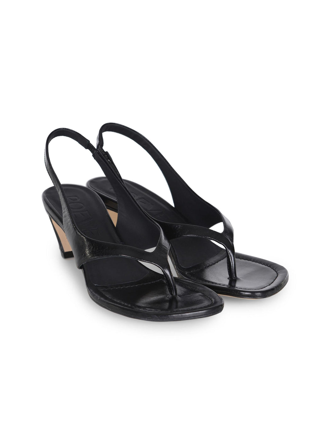 POEVE Sandals DDE56 BLACK Black