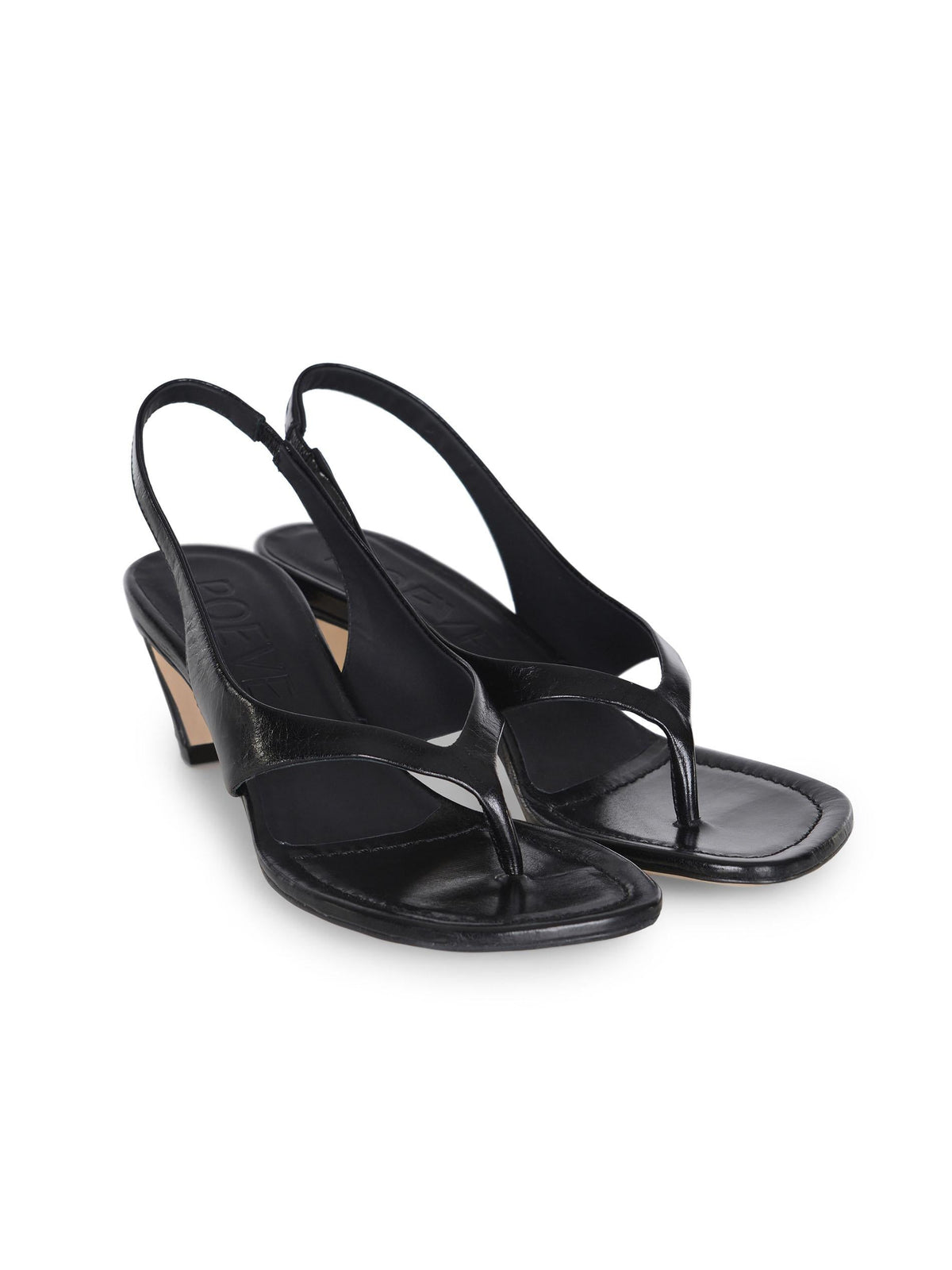 POEVE Sandals DDE56 BLACK Black