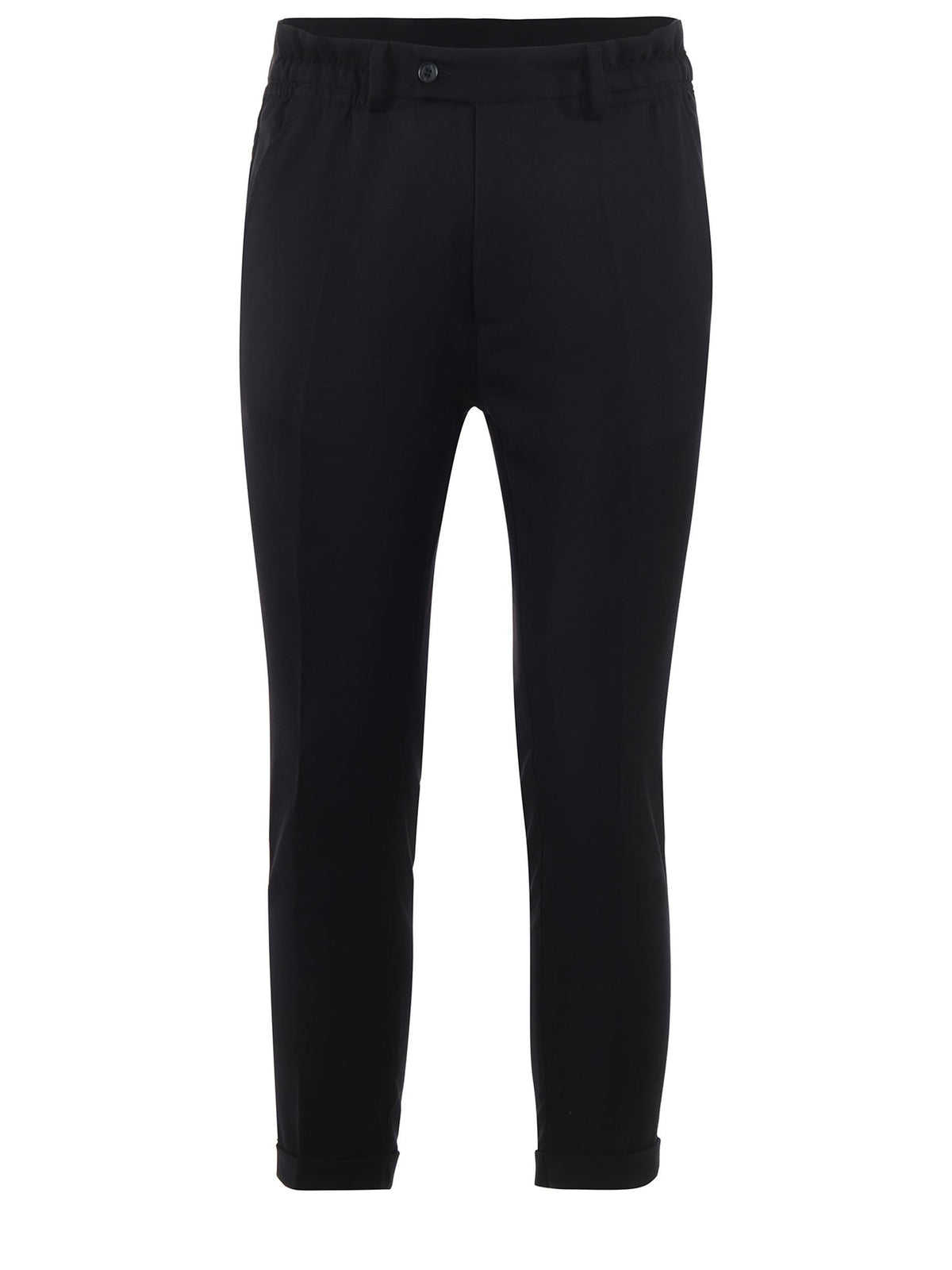 YES LONDON Trousers XP3143 BLACK Black