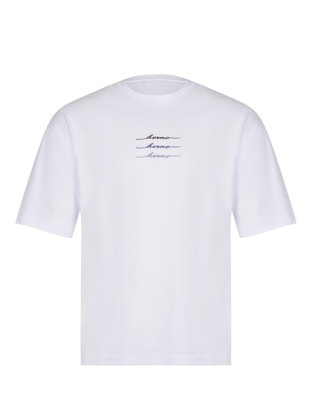 HERNO T-shirt JG000283 52000-1000 White