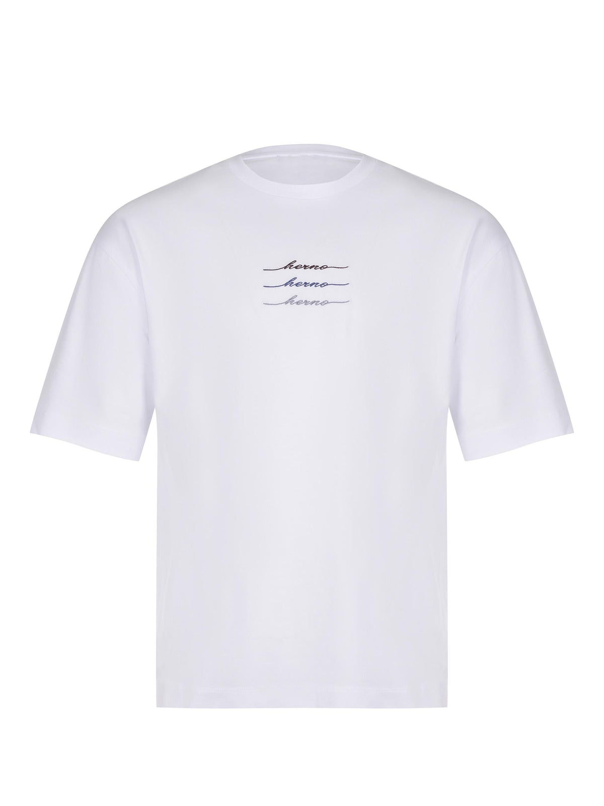 HERNO T-shirt JG000283 52000-1000 White