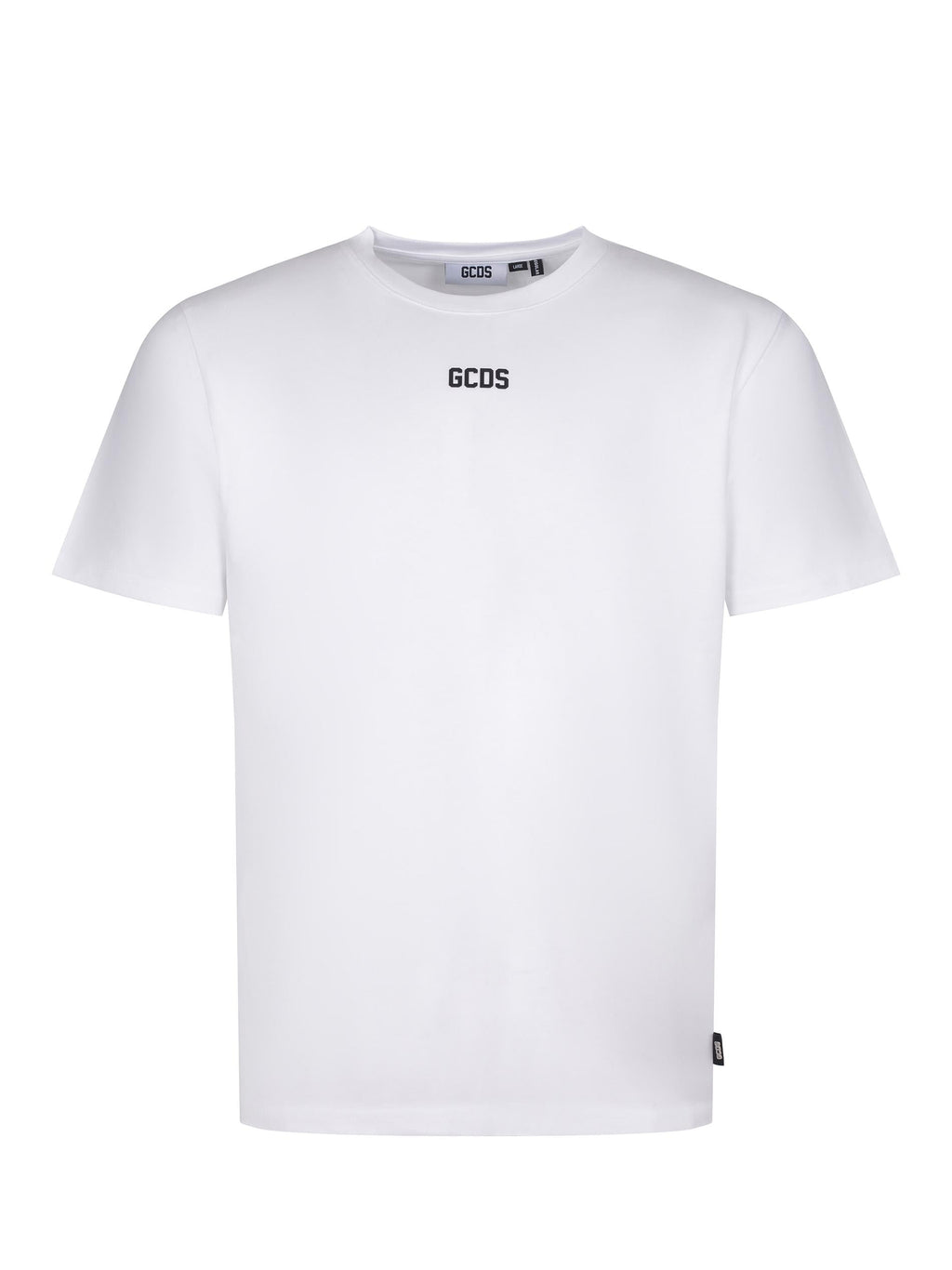 GCDS T-shirt C102J023 100B White/Black
