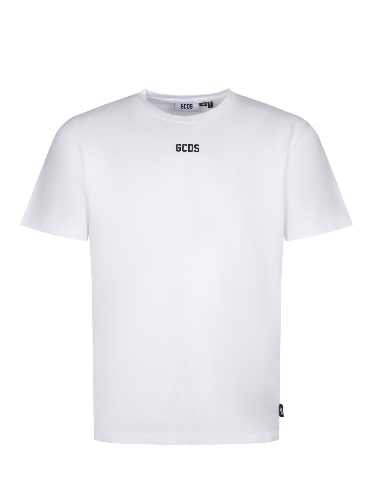 GCDS T-shirt C102J023 100B White/Black
