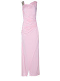 AMEN Clothing AMS26503 PINK-SILVER Pink silver
