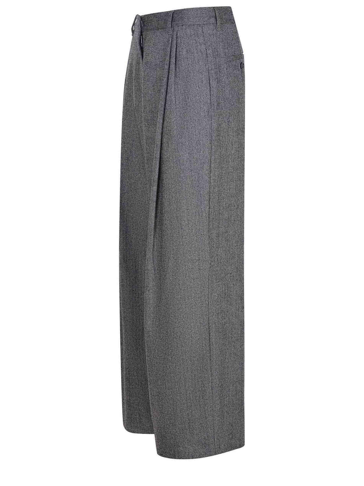 S MAXMARA Trousers 2529136113600 389-001 Charcoal grey