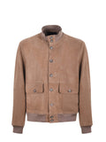 THE JACK LEATHERS RIVS-SUED 11 Camel Jackets