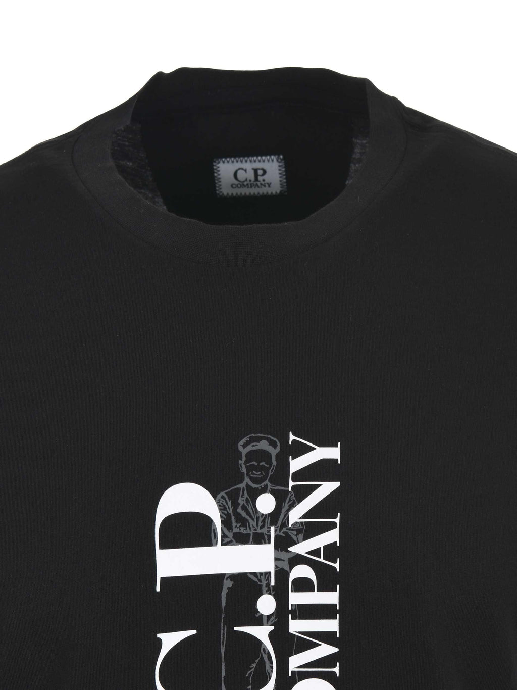 C.P. COMPANY T-shirt CMTS084A 005100W-999 Black