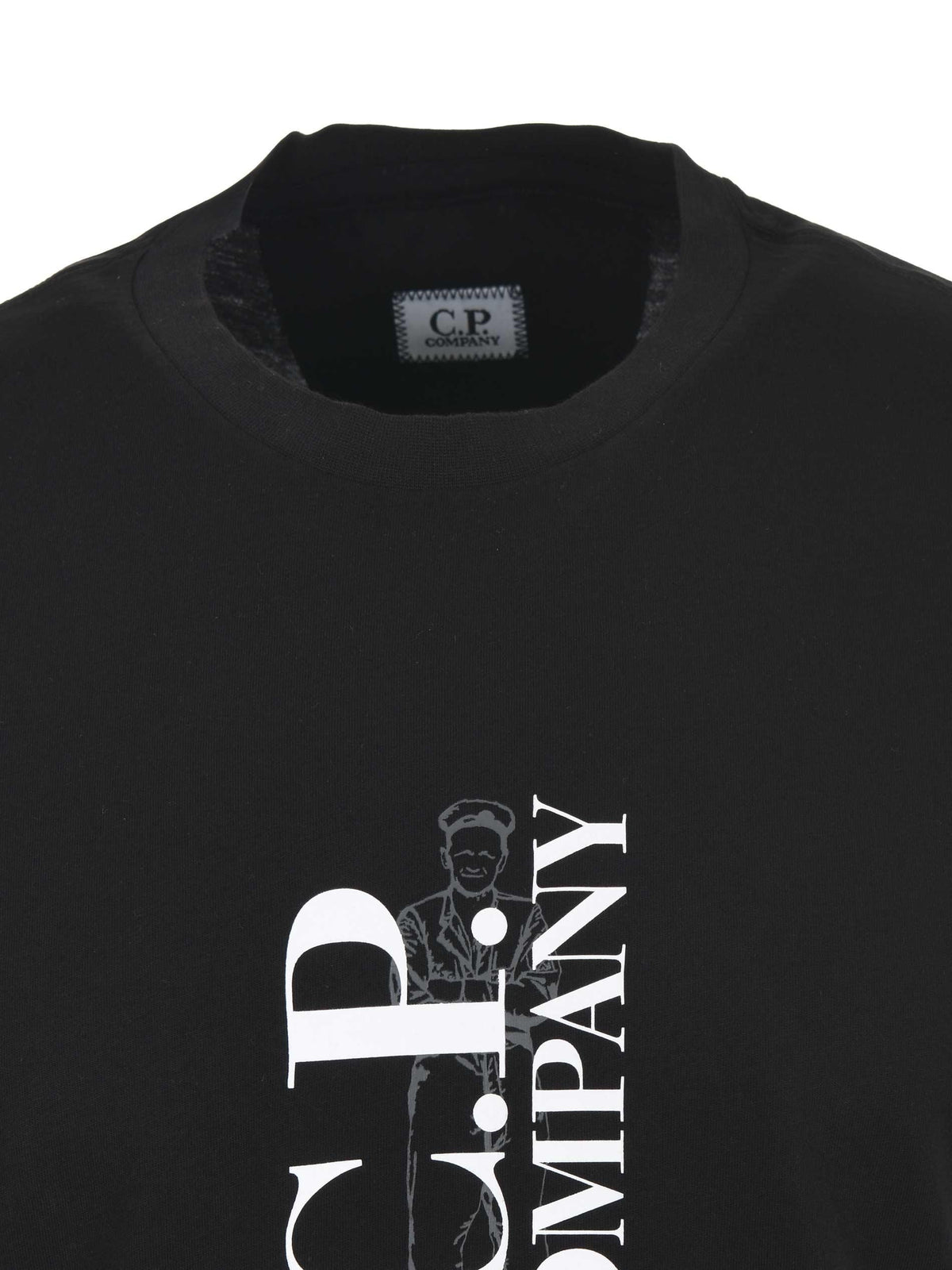 C.P. COMPANY T-shirt CMTS084A 005100W-999 Black