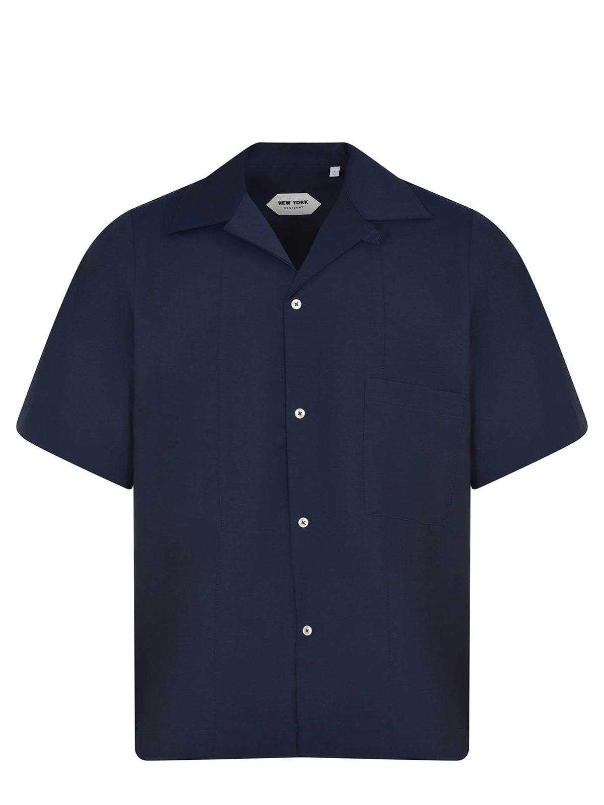 NEW YORK RESIDENT Shirts BAYRON BLU Navy blue