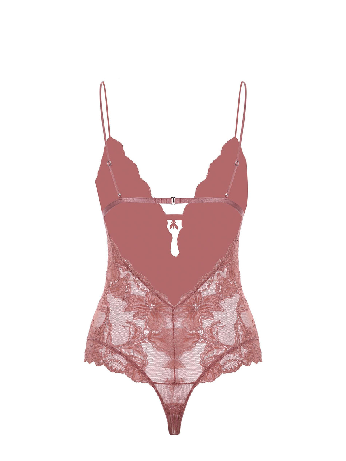 PATRIZIA PEPE Bodysuit 2I0143-A602 B885 Antique pink