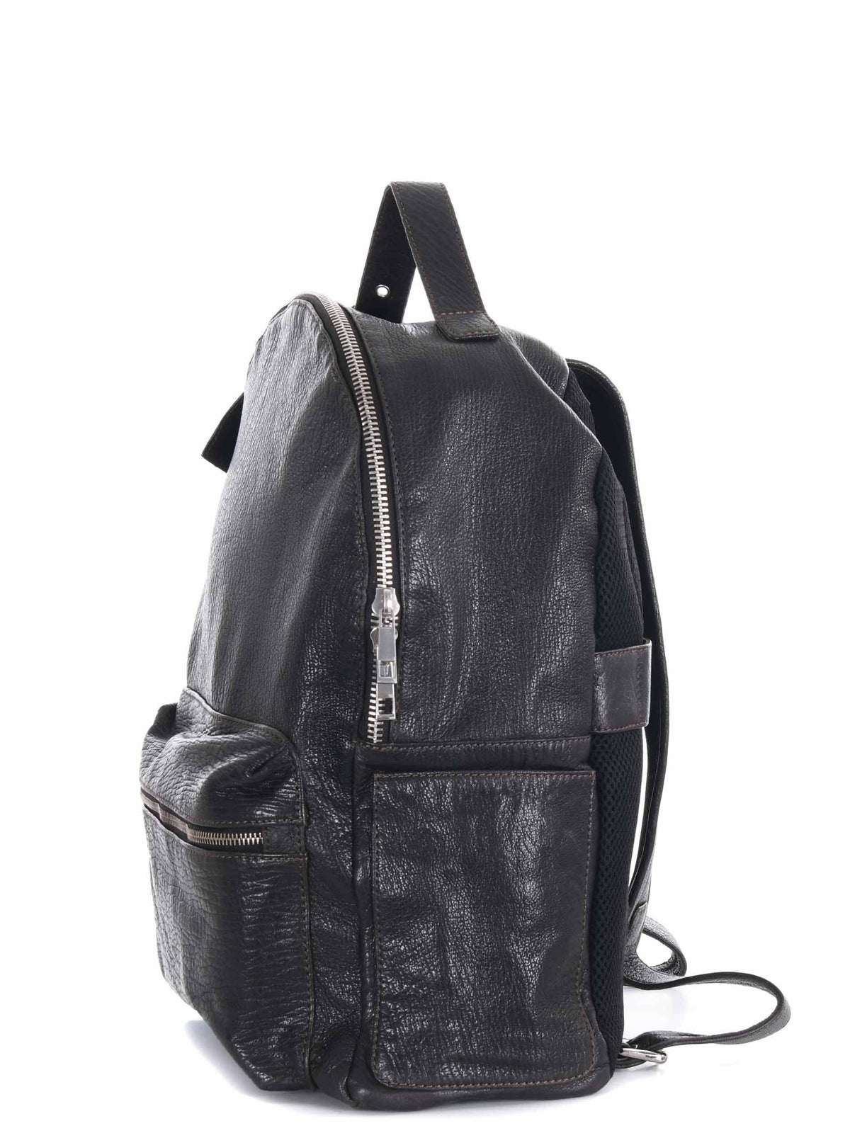 THE JACK LEATHERS RAGO-SHRU 06 Dark Brown Backpacks