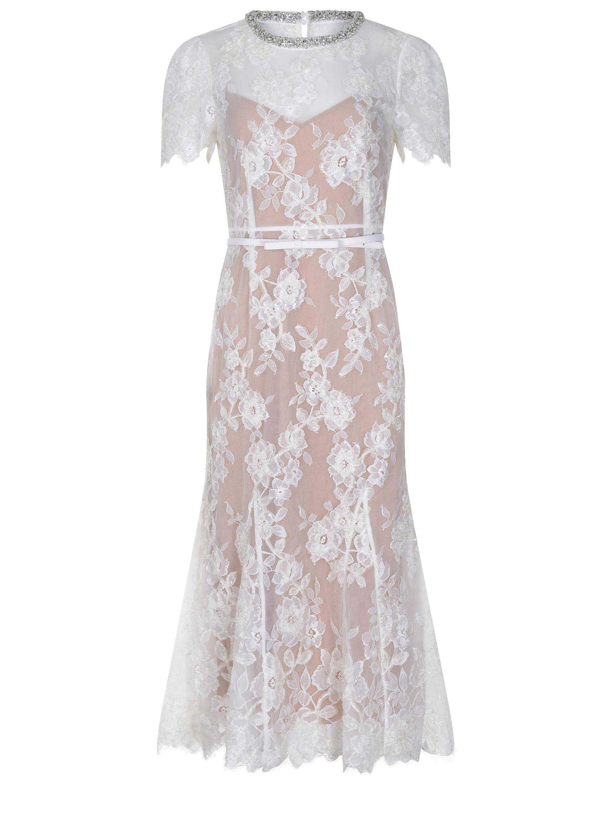 SELF-PORTRAIT Dresses SS26-216M WHITE