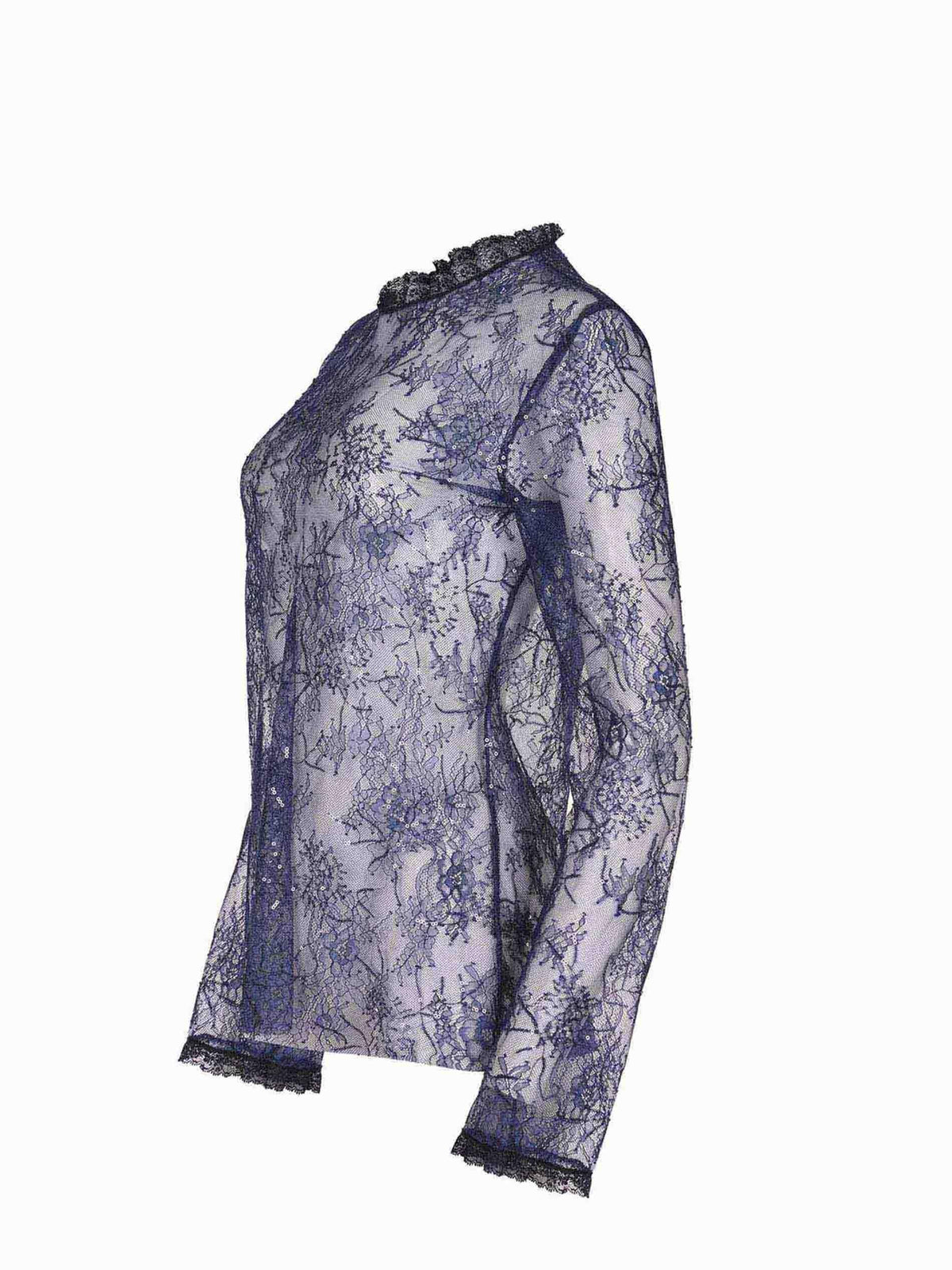 ALBERTA FERRETTI Shirts 0218 1620-0290 Navy blue