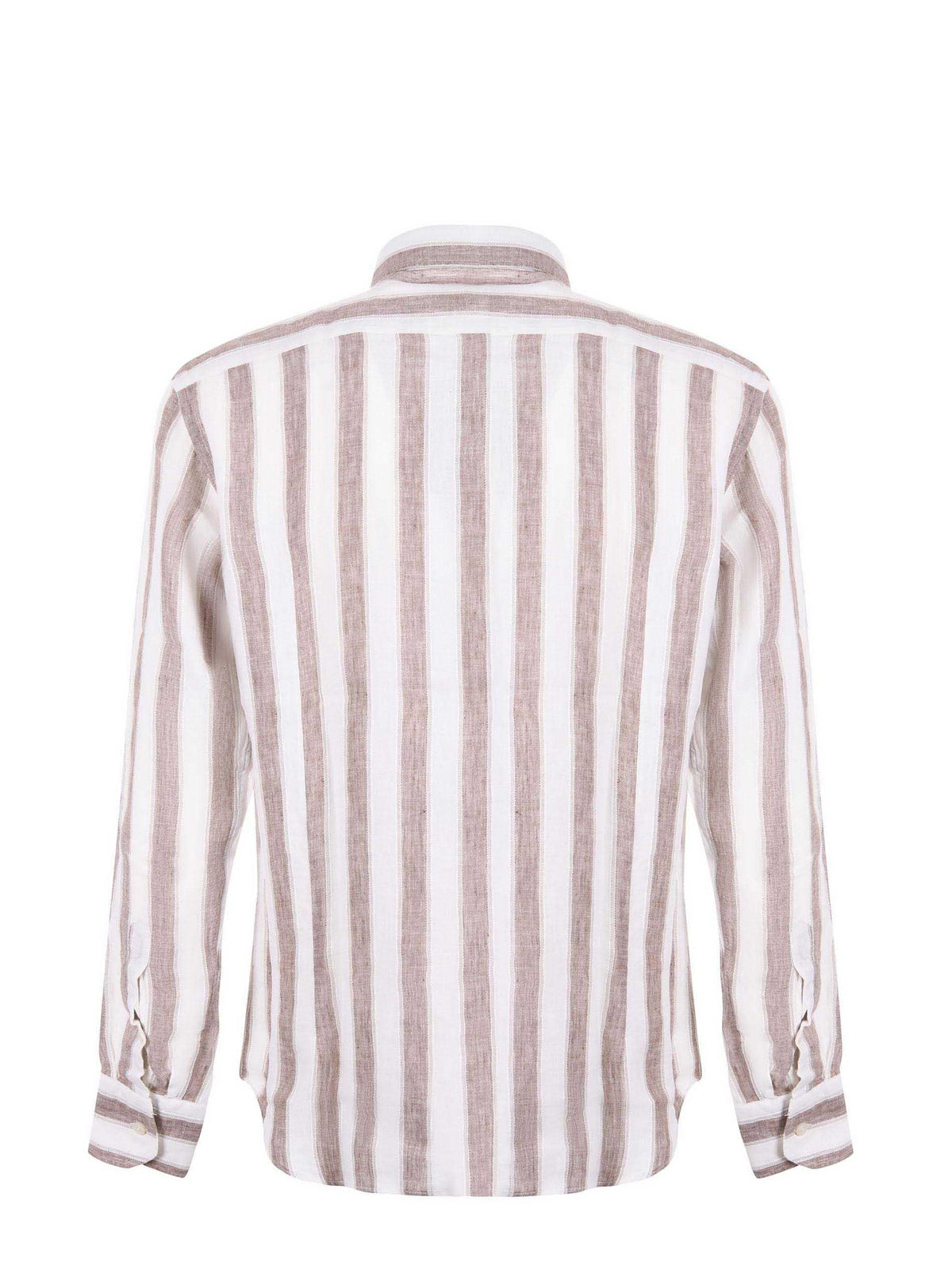 BASTONCINO Shirts B4711 02 White/Tobacco