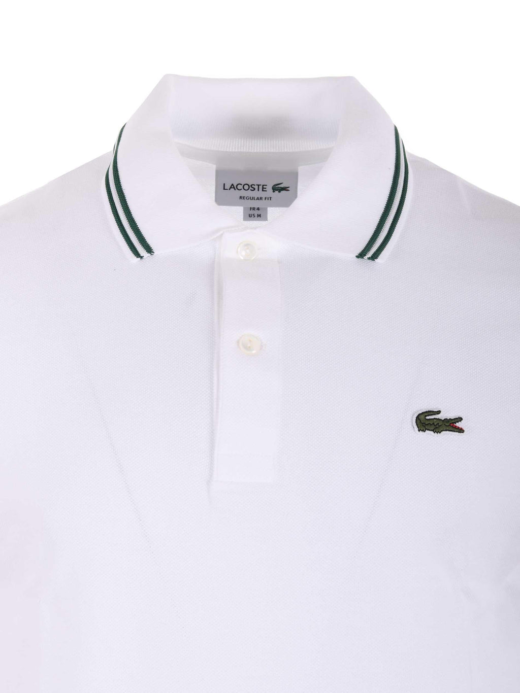 LACOSTE Polo PH9875 001 White/green