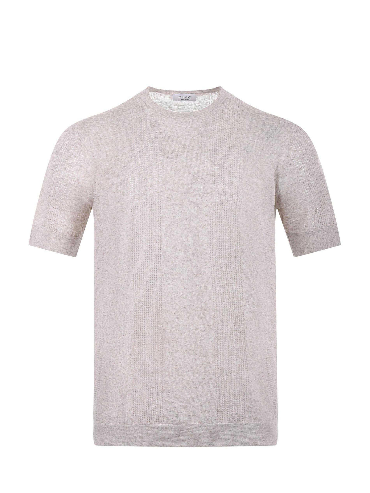 CLAQ T-shirt CQ1200047 BEIGE Sand