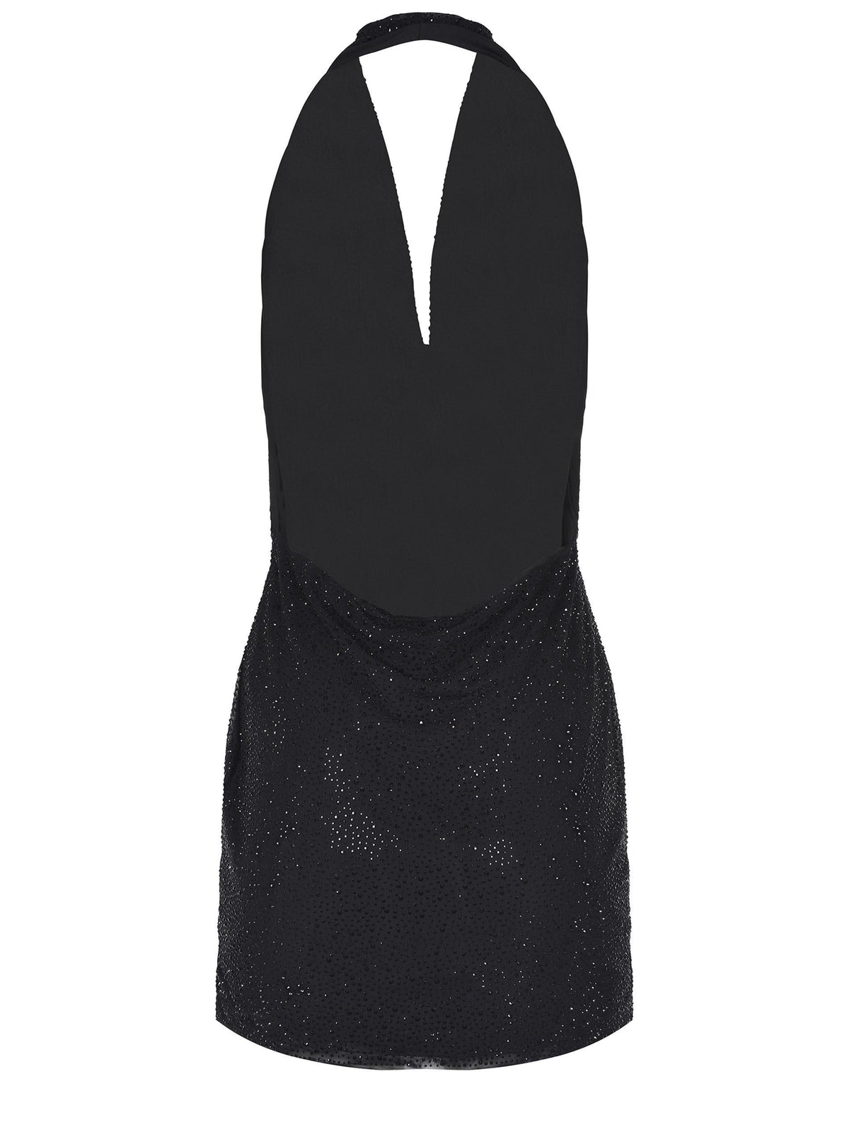 TWENTY FOURHAITCH Dresses A0084-LIPE NERO Black