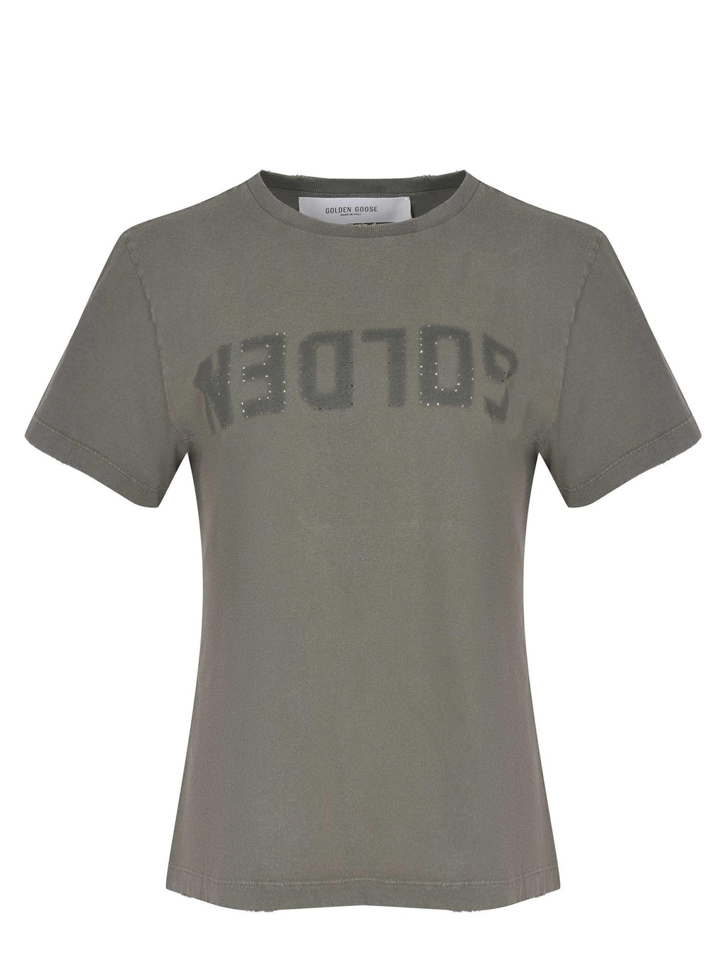 GOLDEN GOOSE T-shirt GWP01221 P000671-35479 Olive green