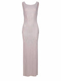 TWENTY FOURHAITCH Dresses A526-HELIOS POWDER Pink