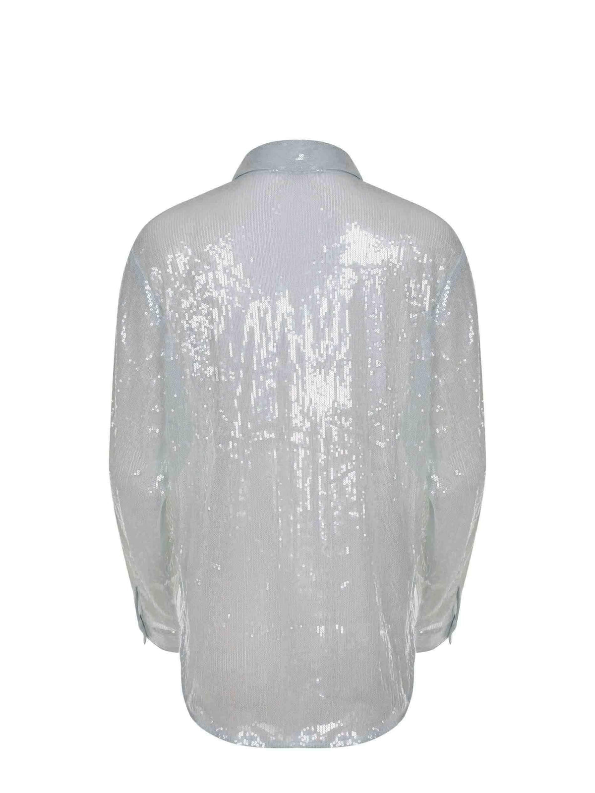 TWENTY FOURHAITCH Shirts A0086-LIGHT BLUE Teal