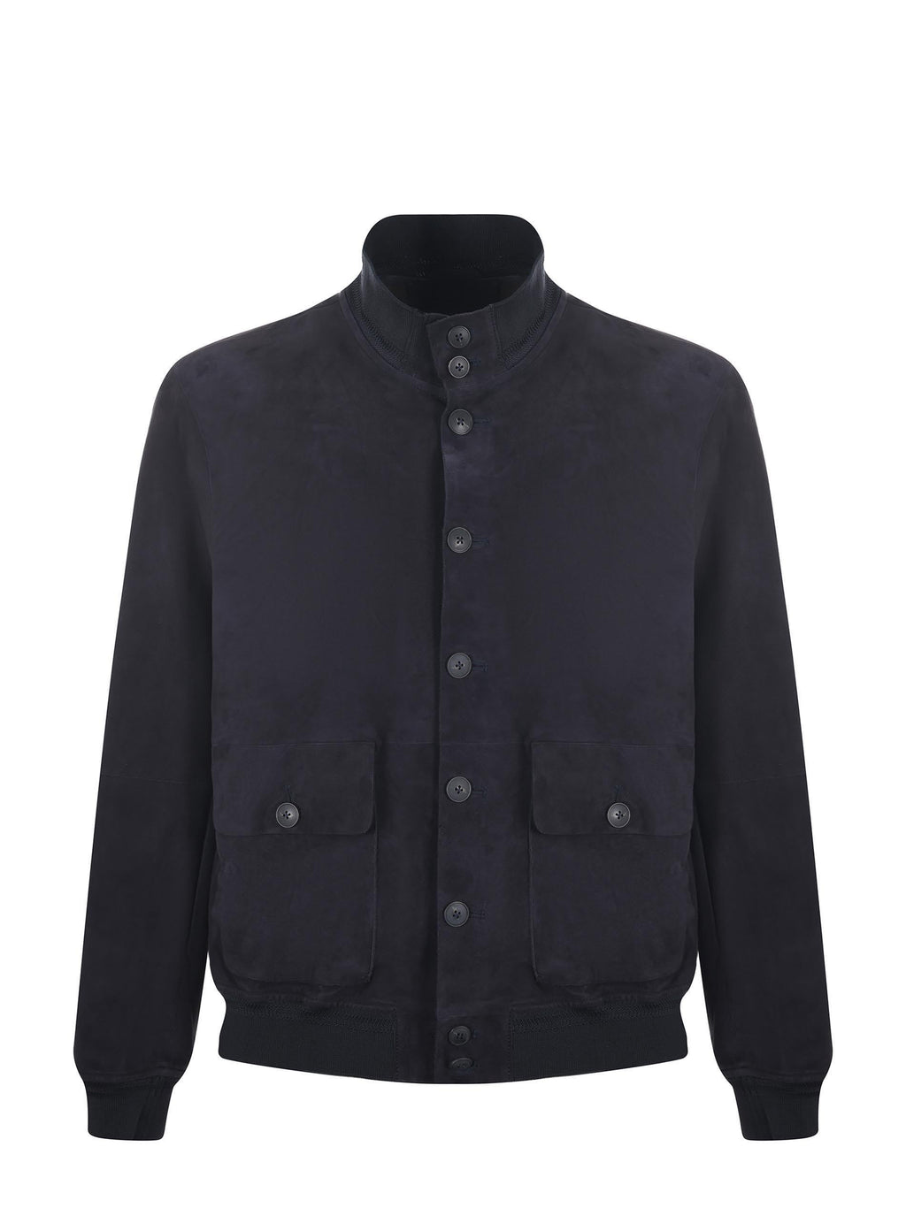 THE JACK LEATHERS RIVS-SUED 09 Dark Blue Jackets