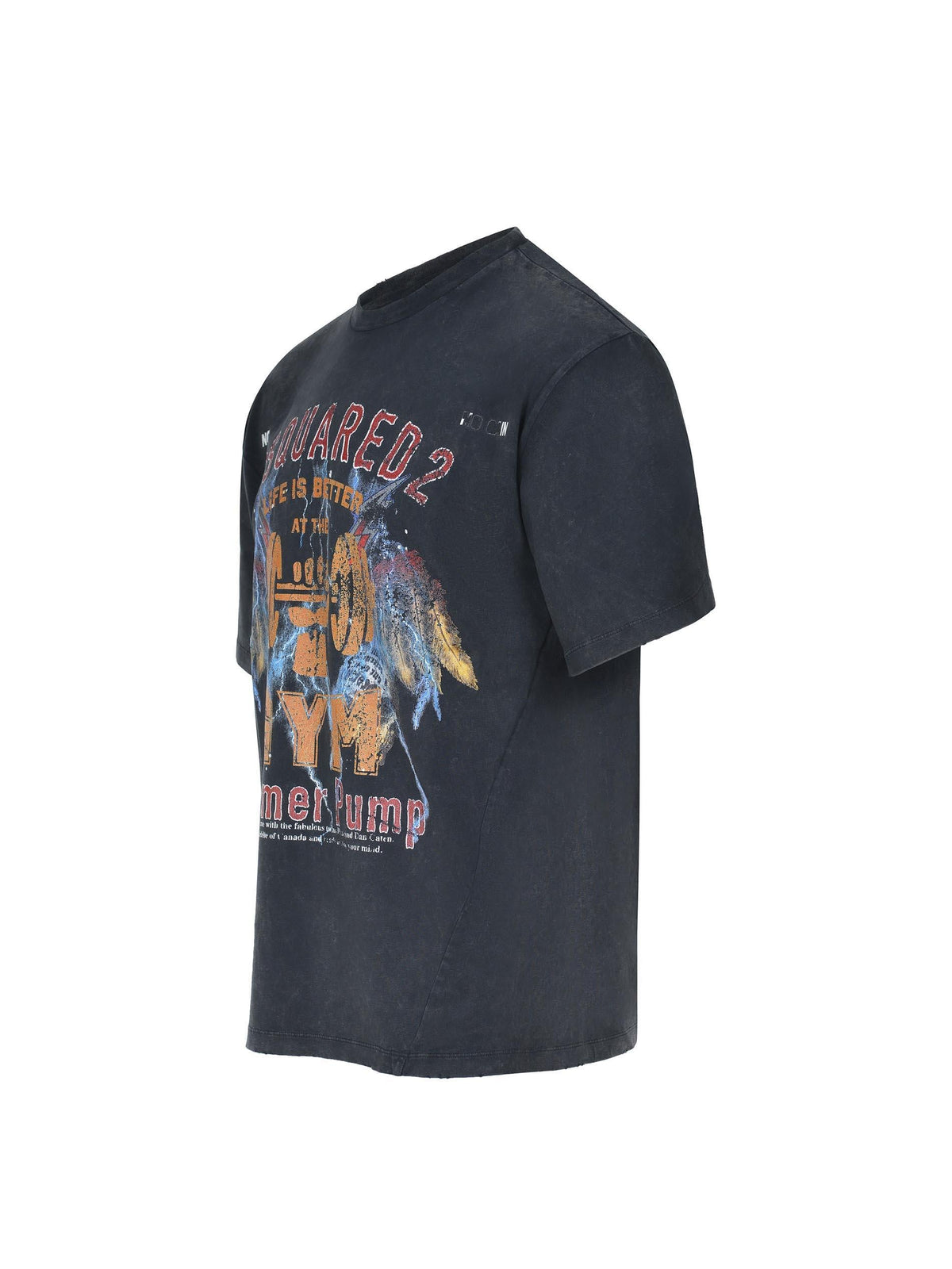 DSQUARED T-shirt S74GD1539 D20108-814 Anthracite grey