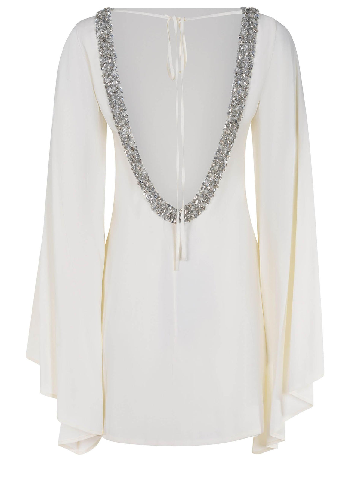 AMEN Kaftan AMS26701 CHALK-CRYSTAL White