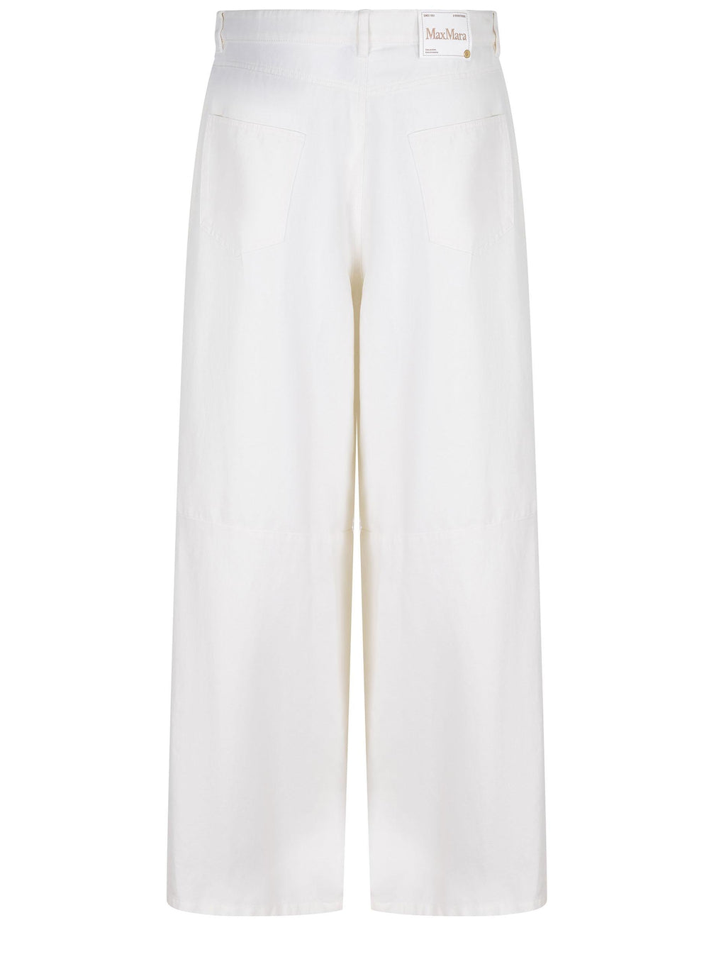 S MAXMARA Trousers 2619131093600 325-001 White