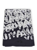 Y-3 Scarves KD0201 BLACK Black