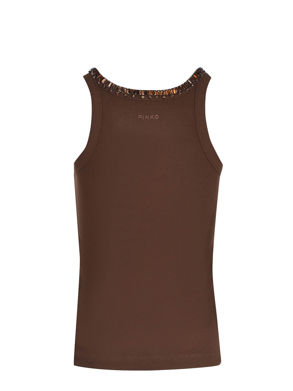 PINKO Tank Tops 107303-A3I5 L78 Brown